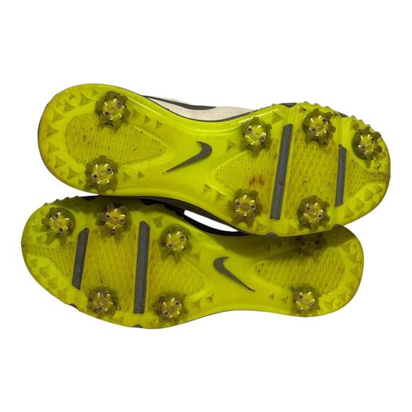 Nike Lunar Control 4 Golf Shoes Men's Size 11 Lunarlon Fliwire Volt Gray Cleats - Picture 8 of 8